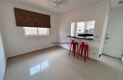 Apartamento com 2 quartos para alugar na rua visconde de cayru, --, campo grande, santos por r$ 3.700
