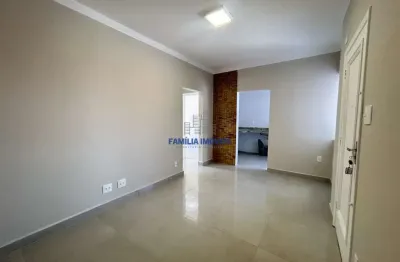 Apartamento com 2 quartos à venda na rua marcílio dias, --, gonzaga, santos por r$ 420.000