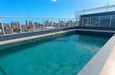 Apartamento com 2 quartos à venda na rua pará, --, campo grande, santos por r$ 692.000