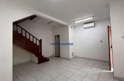 Casa comercial para alugar na rua goiás, --, boqueirão, santos por r$ 8.000