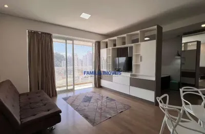 Apartamento com 1 quarto para alugar na avenida presidente wilson, --, pompéia, santos por r$ 5.500