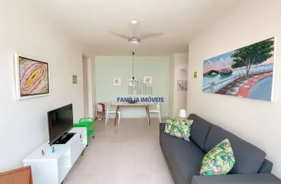 Apartamento com 1 quarto à venda na avenida presidente wilson, --, gonzaga, santos por r$ 435.000