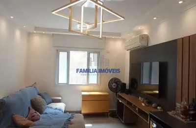 Casa em condomínio fechado com 2 quartos à venda na rua marquês de são vicente, --, campo grande, santos por r$ 680.000