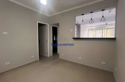 Apartamento com 2 quartos para alugar na rua dom duarte leopoldo e silva, --, marapé, santos por r$ 2.700