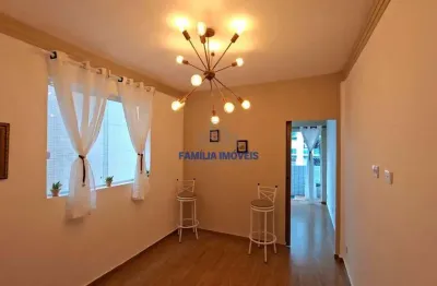 Apartamento com 1 quarto à venda na rua galeão carvalhal, --, gonzaga, santos por r$ 399.000