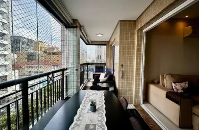 Apartamento com 3 quartos à venda na rua bahia, --, gonzaga, santos por r$ 1.700.000