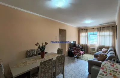 Apartamento com 2 quartos à venda na rua dom duarte leopoldo e silva, --, marapé, santos por r$ 420.000