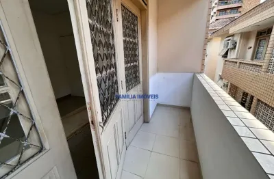 Apartamento com 2 quartos para alugar na avenida washington luís, --, boqueirão, santos por r$ 3.000