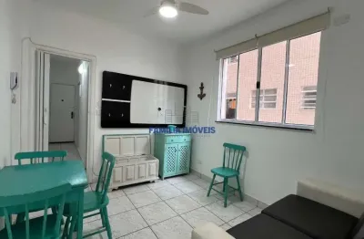 Apartamento com 1 quarto para alugar na rua galeão carvalhal, --, gonzaga, santos por r$ 2.900