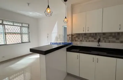 Apartamento com 2 quartos para alugar na rua aureliano coutinho, --, embaré, santos por r$ 3.300