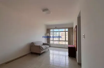Apartamento com 2 quartos para alugar na rua pedro américo, --, campo grande, santos por r$ 5.000