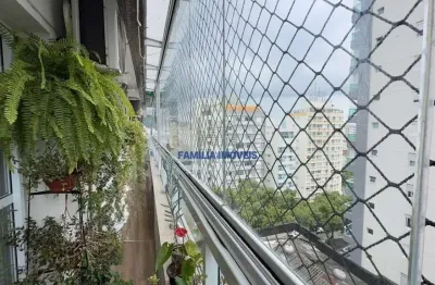 Apartamento com 2 quartos à venda na Avenida Barão de Penedo, --, José Menino, Santos por R$ 665.000