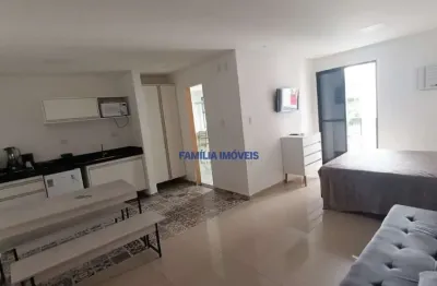 Flat com 1 quarto à venda na Rua João Ramalho, --, Centro, São Vicente por R$ 145.000