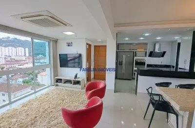 Apartamento com 3 quartos à venda na Rua Dona Ana Nery, --, Marapé, Santos por R$ 895.000