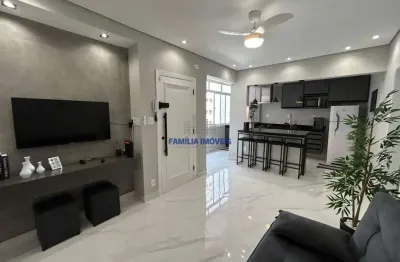 Apartamento com 2 quartos para alugar na Rua Marcílio Dias, --, Gonzaga, Santos por R$ 3.605