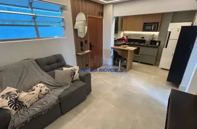Apartamento com 2 quartos à venda na Avenida Doutor Epitácio Pessoa, --, Aparecida, Santos por R$ 480.000