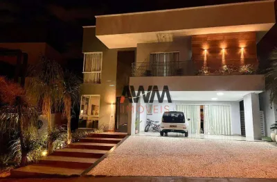 Sobrado com 4 suítes à venda, 390 m² por r$ 2.500.000 - residencial parque mendanha - goiânia/go