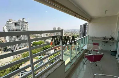 Flat com 1 dormitório à venda, 43 m² por r$ 545.000,00 - setor bueno - goiânia/go