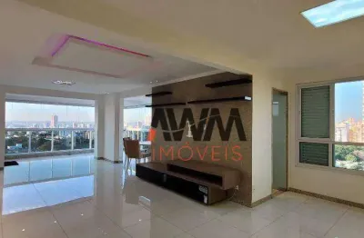 Apartamento com 3 dormitórios à venda, 136 m² por r$ 1.340.000,00 - setor oeste - goiânia/go