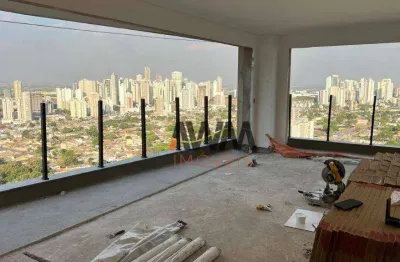 Cobertura com 4 suítes à venda, 356 m² por r$ 4.400.000 - setor marista - goiânia/go