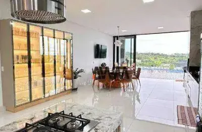 Casa com 4 suítes à venda, 310 m² por r$ 3.150.000 - cond do lago - goiânia/go