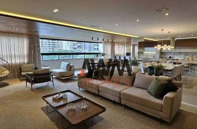 Apartamento com 4 suites à venda, 260 m² por r$ 2.750.000 - setor marista - goiânia/go