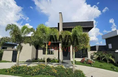 Sobrado de alto padrão com 4 suítes à venda, 320 m² por r$ 3.950.000 - condomínio do lago - goiânia/go
