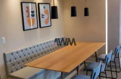 Apartamento com 2 suítes  à venda, 70 m² por r$ 670.000 - setor bueno - goiânia/go