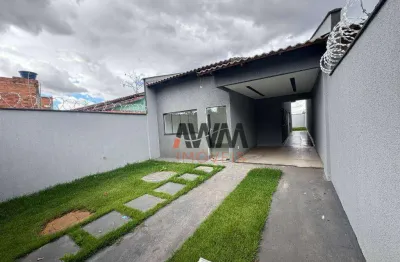 Casa com 3 quartos à venda, 98 m² por r$ 350.000 - jardim buriti sereno - aparecida de goiânia/go