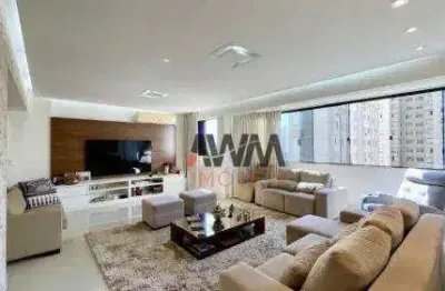 Apartamento com 4 suítes à venda, 204 m² por r$ 990.000 - setor oeste - goiânia/go