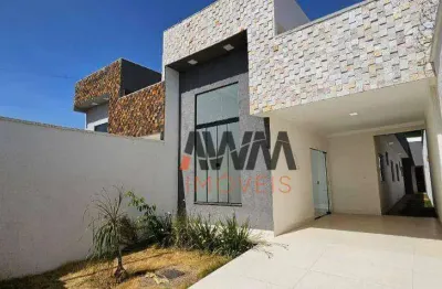 Casa com 3 quartos à venda, 117 m² por r$ 450.000 - residencial center ville - goiânia/go