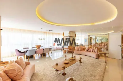 Apartamento 3 Suítes, 3 vagas, Mobiliado à venda, 178 m² por R$ 1.850.000 - Setor Marista - Goiânia/GO