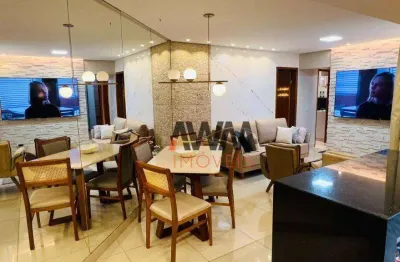 Apartamento mobiliado, 3 quartos à venda, 63 m² por r$ 525.000 - setor bueno - goiânia/go