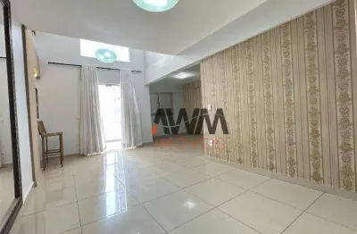 Apartamento com 3 quartos para alugar, 126 m² - jardim goiás - goiânia/go