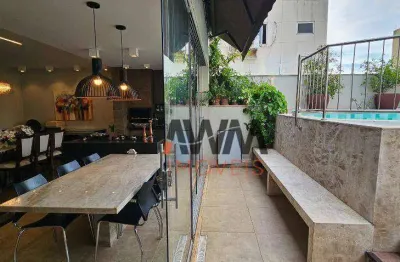 Cobertura 5 suites à venda, 361m² por r$ 2.490.000 - setor oeste - goiânia/go