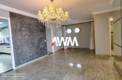 Apartamento setor oeste 3 quartos  1 suite rico em armaiors 131 m² 2 vagas dce