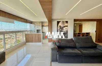 Apartamento 3 suítes  à venda, 141 m² por r$ 1.450.000 - setor bueno - goiânia/go