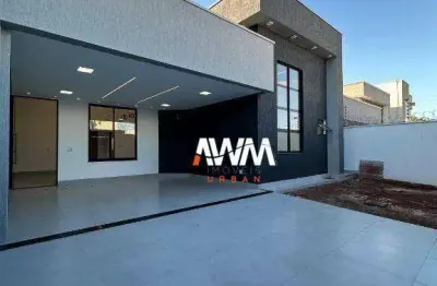 Casa de alto padrão no Setor Três Marias–Pé-direito duplo e piscina!