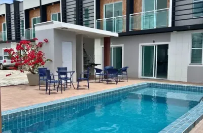 Casa em condomínio fechado com 2 quartos à venda no Tabuba, Caucaia 