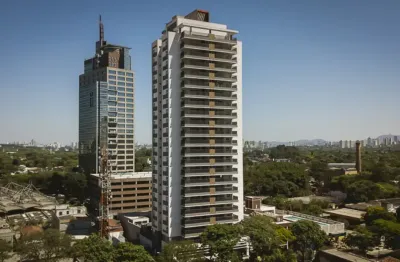 Apartamento mobiliado no synthesis pinheiros próximo (5 min) do shopping eldorado e do metrô pinheiros