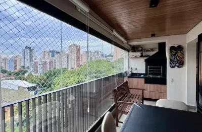 Apartamento mobiliado com varanda gourmet no autoral perdizes próximo (5 min) do bourbon shopping
