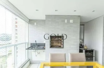 Apartamento com 3 dormitórios à venda, 128 m² - vila anastácio - são paulo/sp