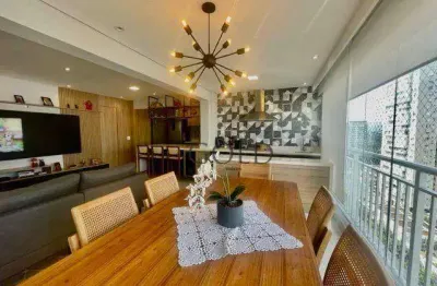 Apartamento com 3 dormitórios à venda, 105 m² - vila anastácio - são paulo/sp