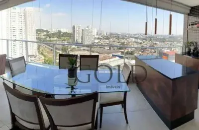 Apartamento com 3 dormitórios à venda, 134 m²  - vila anastácio - são paulo/sp
