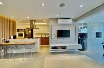 Apartamento com 3 dormitórios à venda, 130 m² - vila anastácio - são paulo/sp