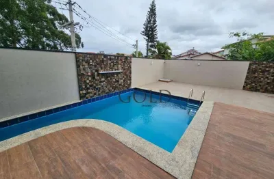 Casa maravilhosa a venda , pronta p morar , no condomínio nova caieiras v com 260 m² , terreno de 384 m , com lazer e espaço gourmet por r$ 2.150.000