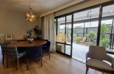 Apartamento garden com 3 dormitórios à venda, 154 m² - bela aliança - são paulo/sp