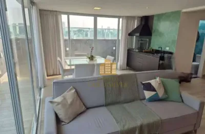 Cobertura com 2 dormitórios à venda, 123 m² - vila romana - são paulo/sp