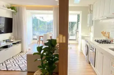 Apartamento com 2 dormitórios sendo 1 suite , 1 vaga coberta , varanda , lazer completo de clube , à venda, 65 m² por r$ 860.000 - lapa - são paulo/sp