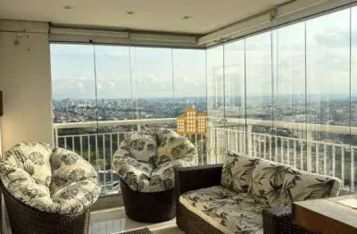 Lindo apartamento com 3 dormitórios , sendo 1 spuite , 2 vagas , mobiliado e bons armários ,à venda, 107 m² por r$ 1.080.000 - pirituba - são paulo/sp
